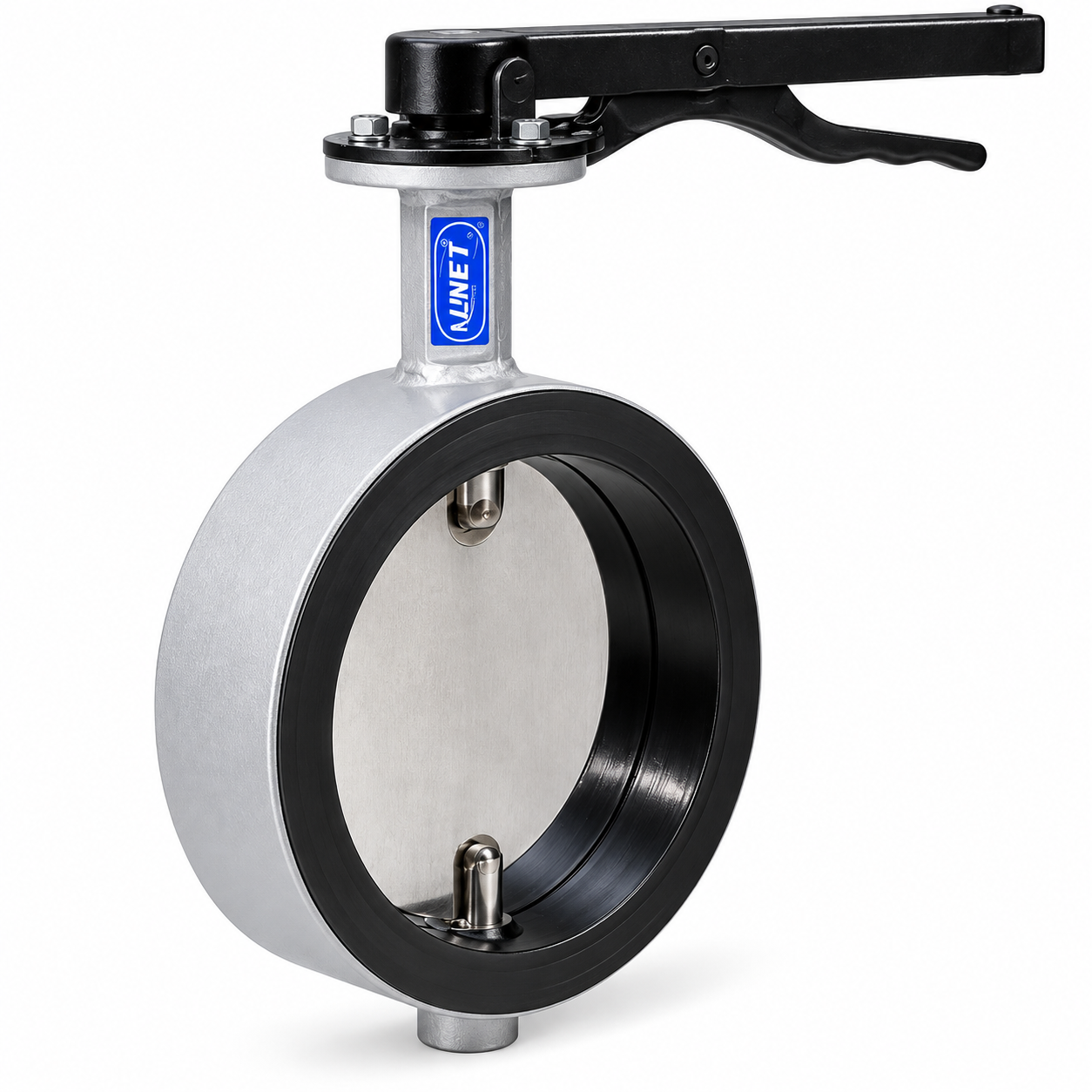HANDLE OPERATED DAMPER TYPE BUTTERFLY VALVE