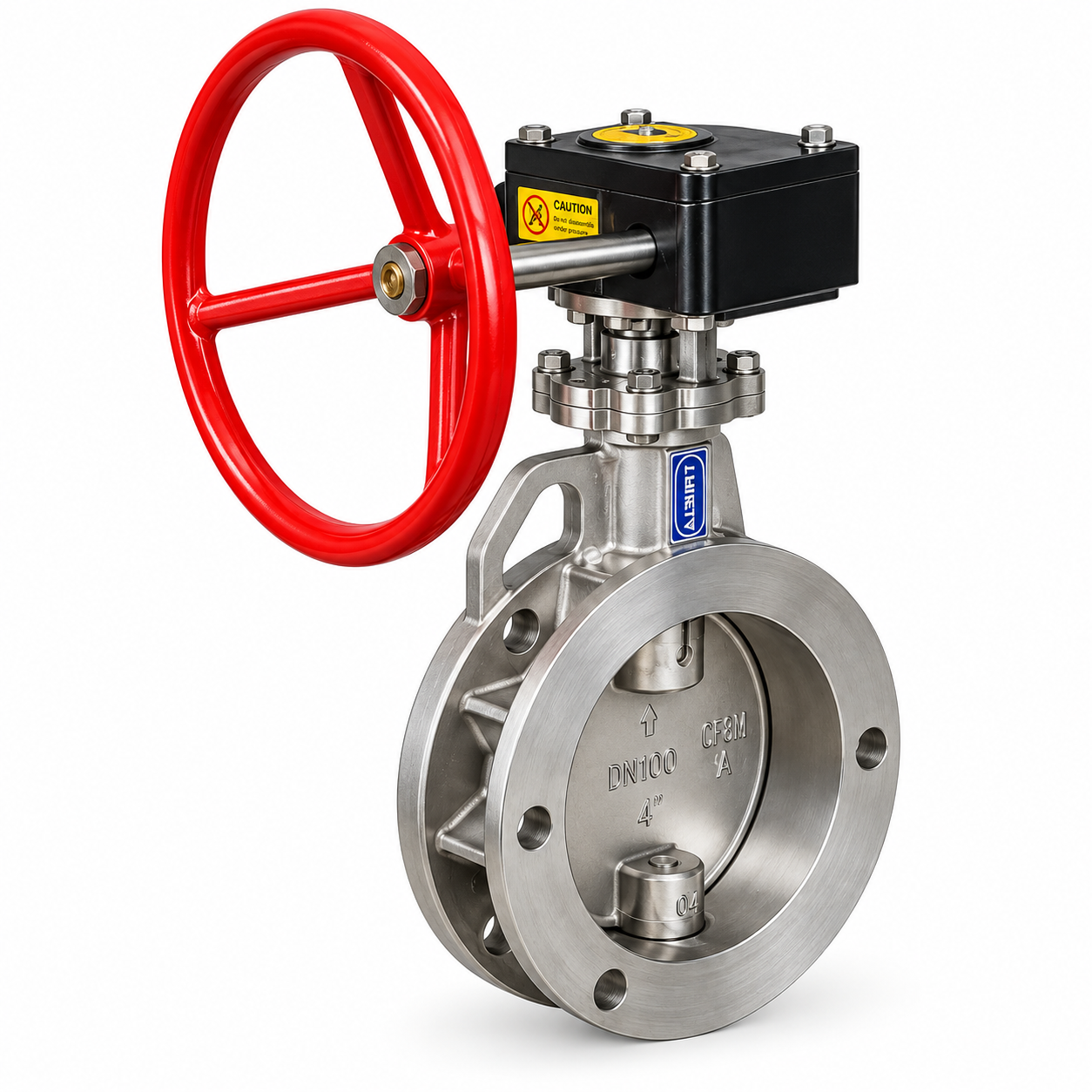 HANDLE OPERATED OFFSET DISC BUTTERFLY VALVE