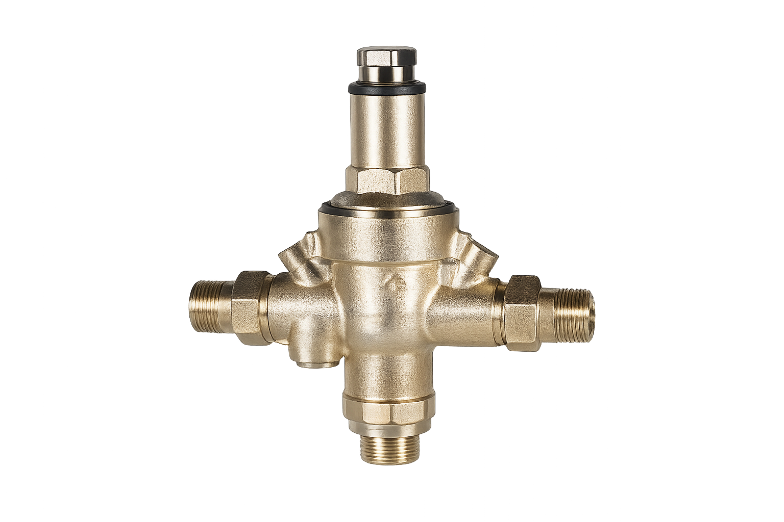 FORGED BRASS PRESSURE REDUCING VALVE (PRV) WITH INBUILT STRAINER