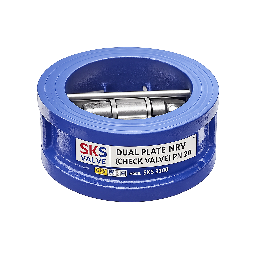 DUAL PLATE NRV (CHECK VALVE) PN20