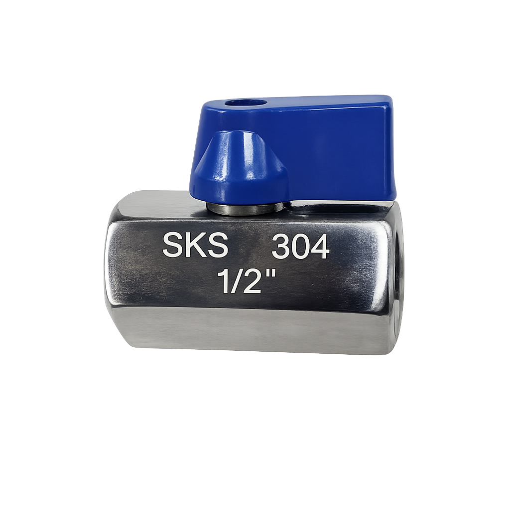 MINI BALL VALVE, SCREWED BSP ENDS