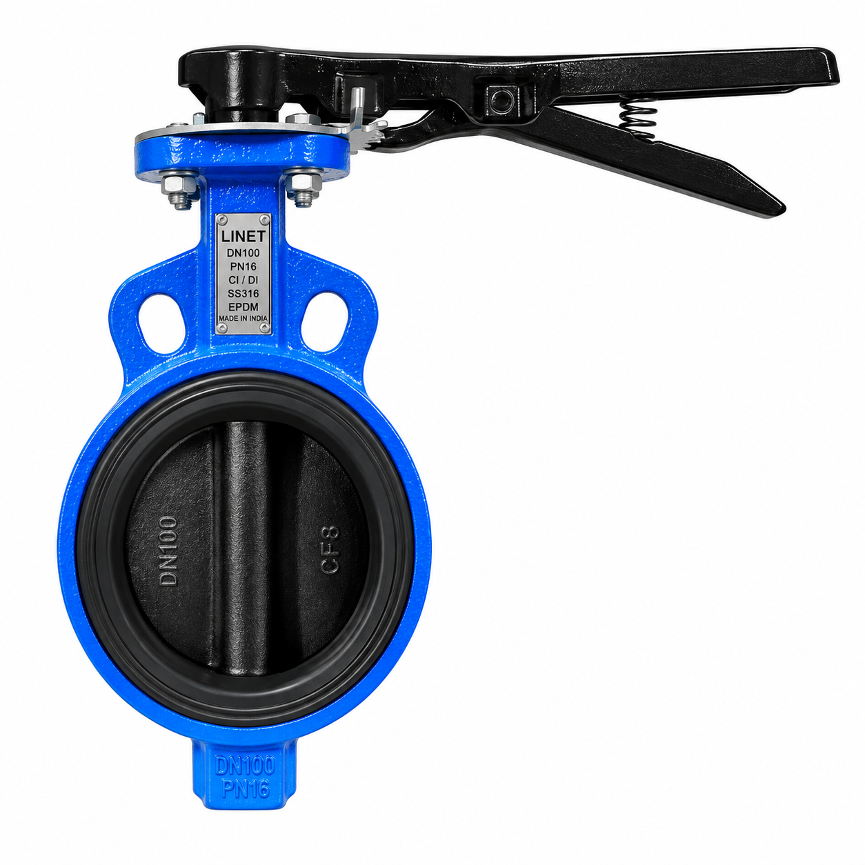 WAFER BUTTERFLY VALVE – LEVER OPERATED